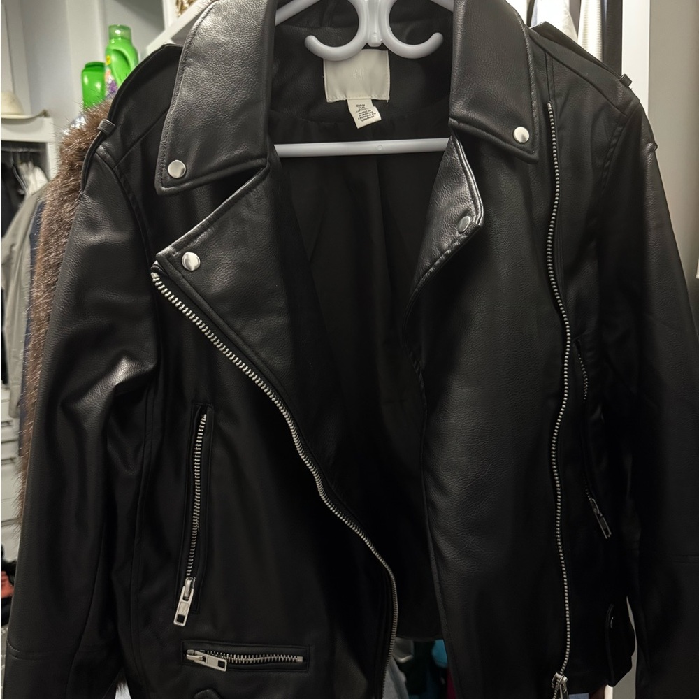 Women’s Black Leather Jacket